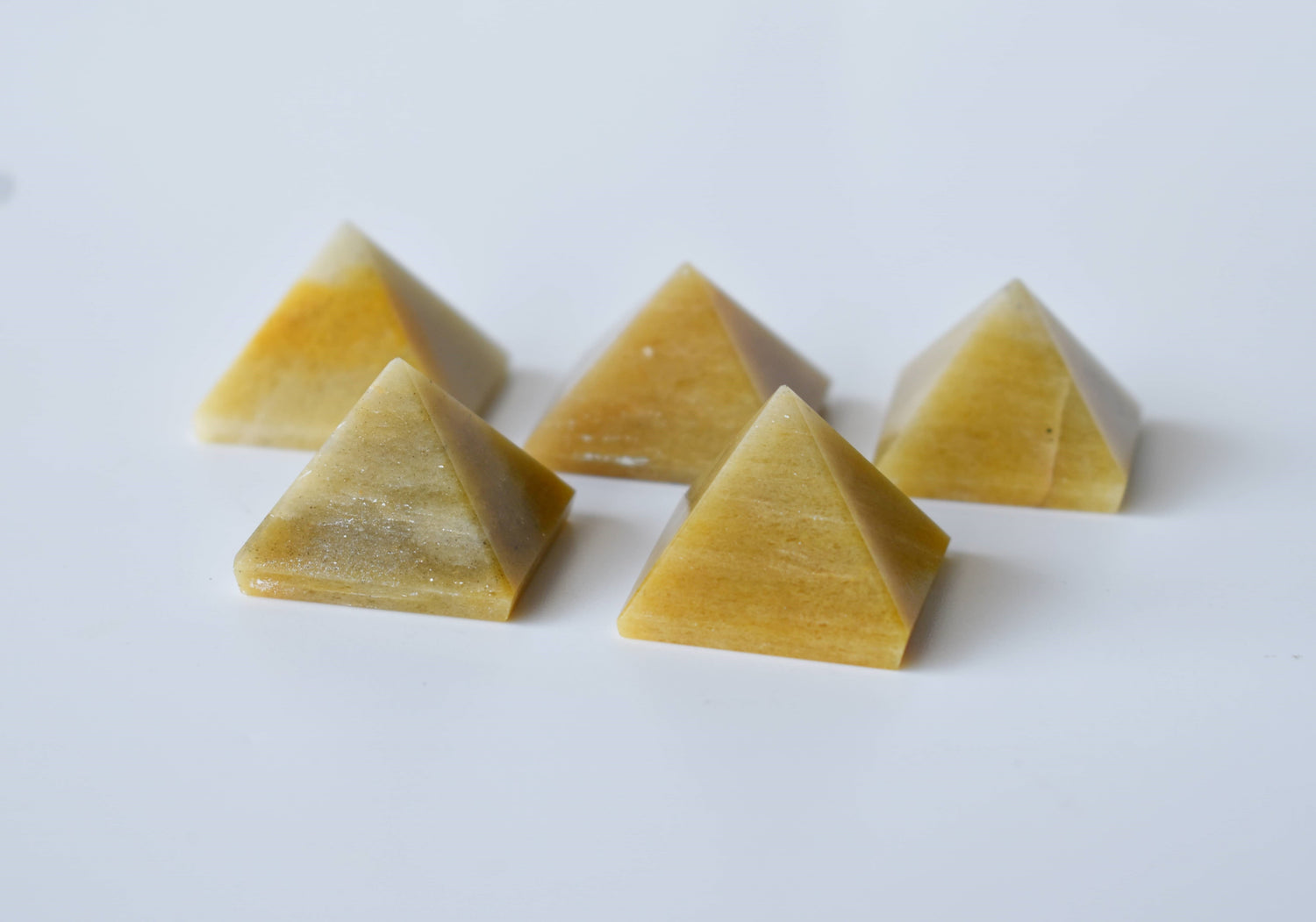 1 inches Yellow Aventurine Pyramids