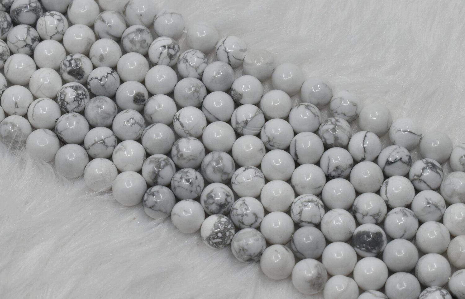 Howlite Round Beads