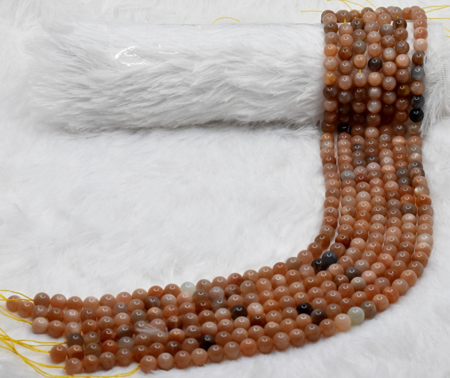 Moonstone Round Beads