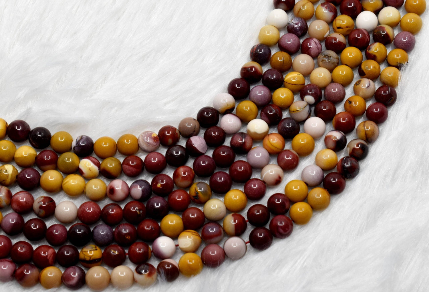 Mookaite Round Beads