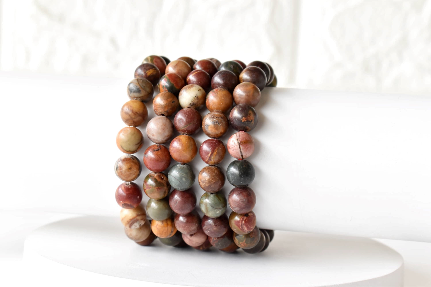 Multi Picasso Jasper Bracelet