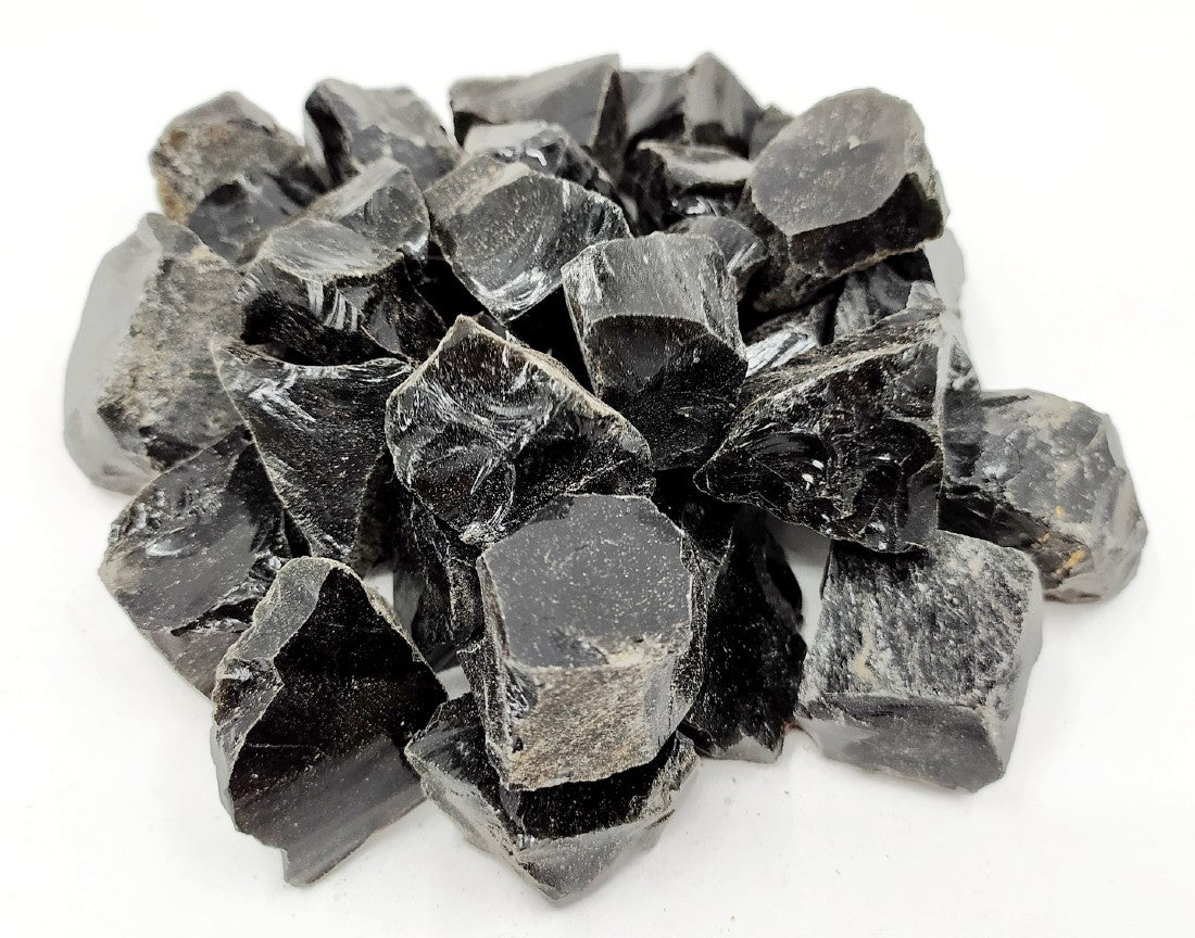 Black Obsidian Rough Rocks