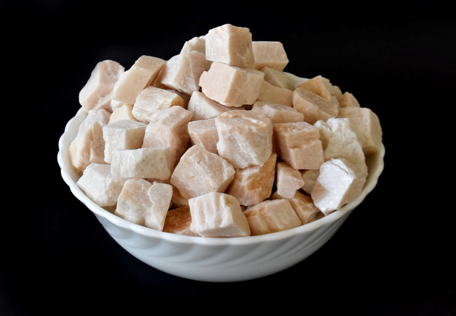 Peach Moonstone Rough Rocks