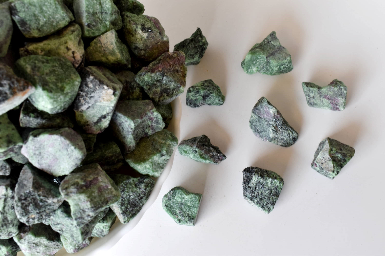 Ruby Zosite Rough Rocks