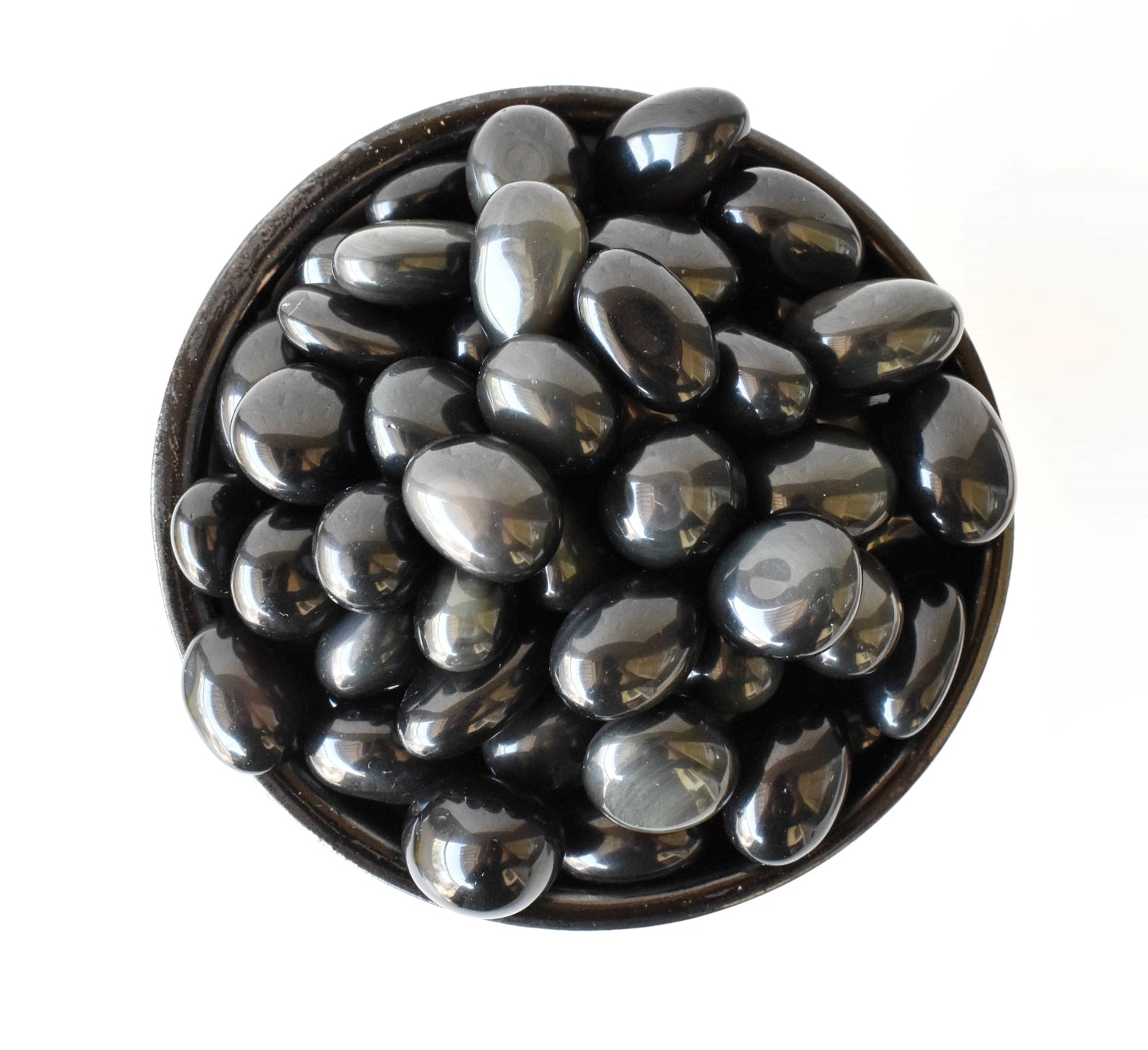 Black Obsidian Tumbled Stones