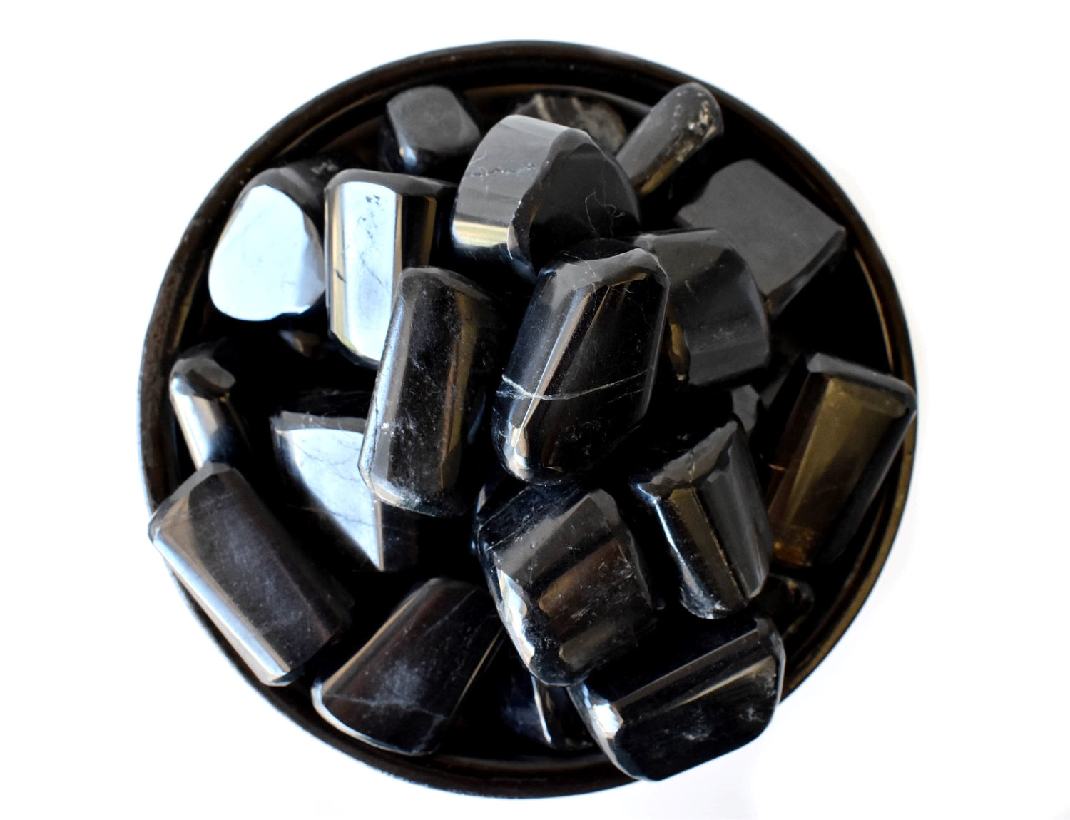 Black Tourmaline Tumbled Stones