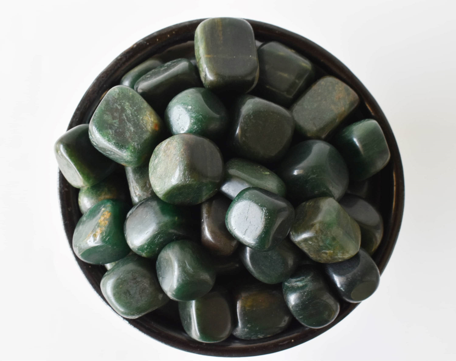 Green Jade Tumbled Stones