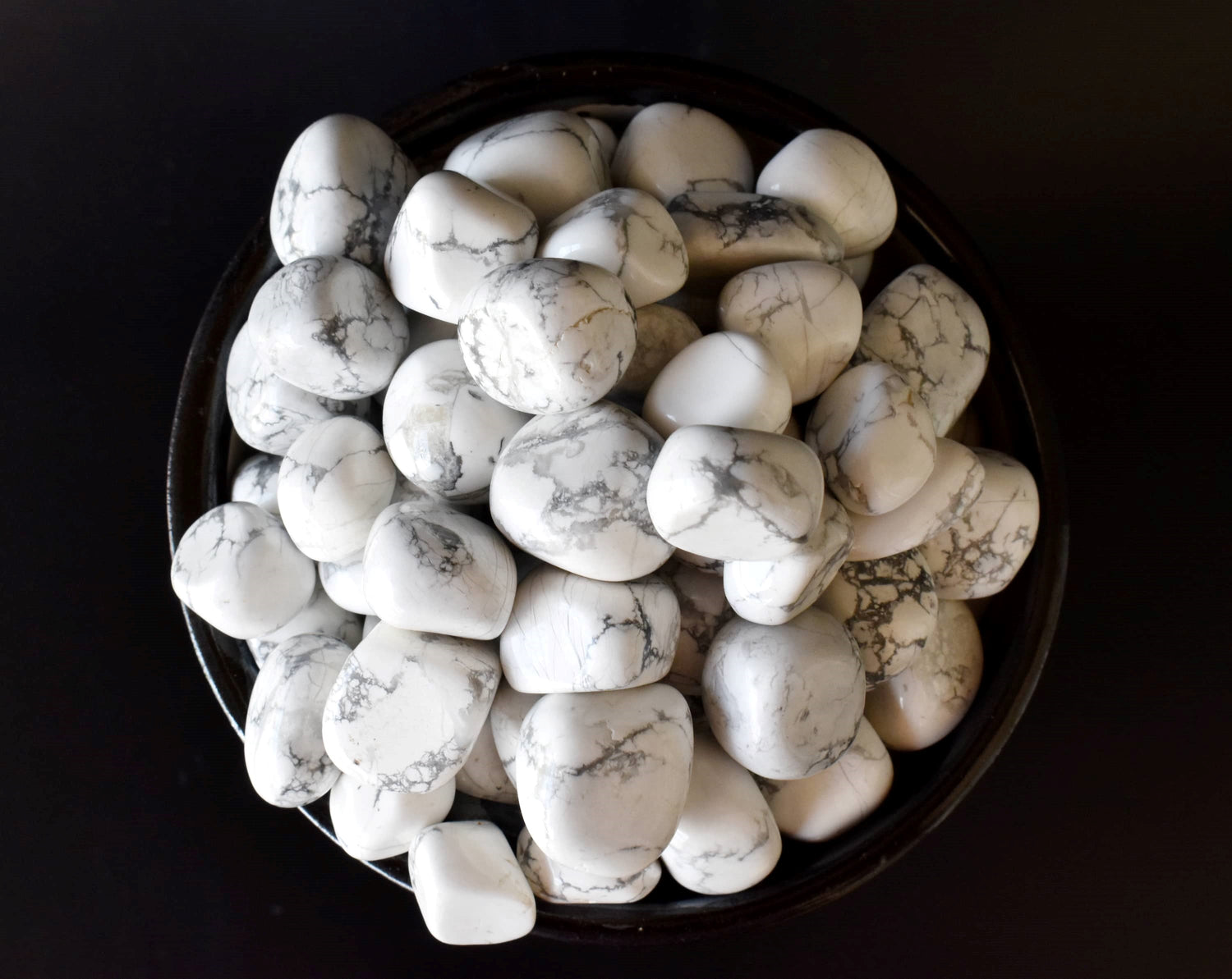 Howlite Tumbled Stones