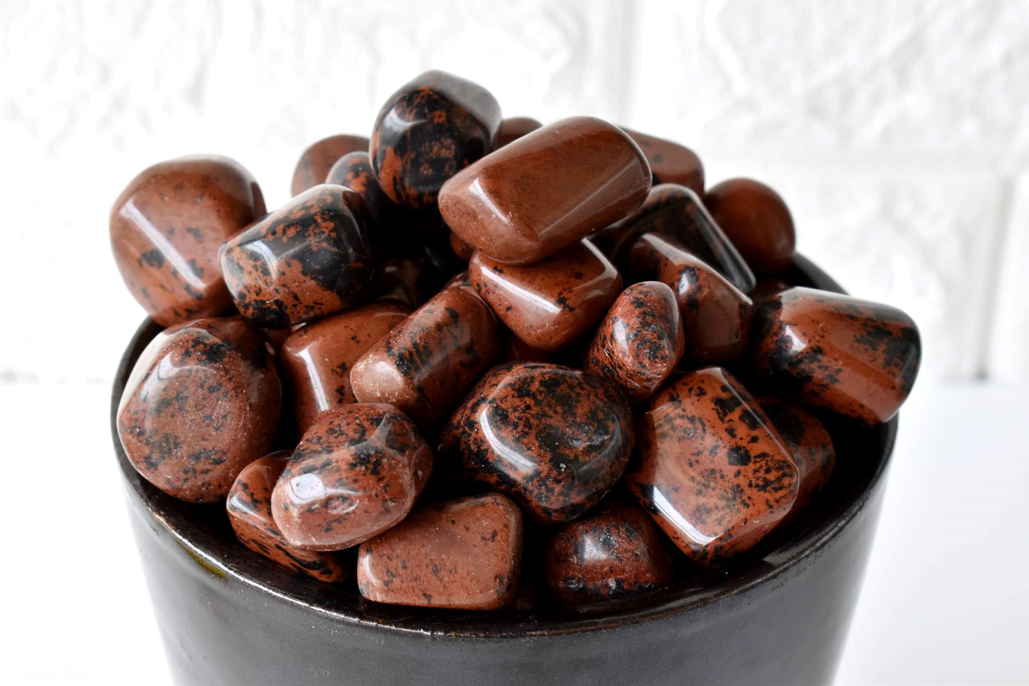 Mahogany Obsidian Tumbled Stone
