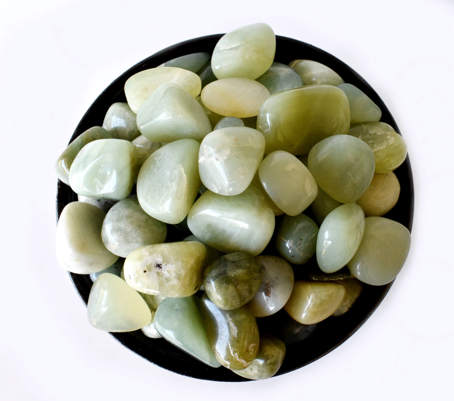 Phrenite Tumbled Stones