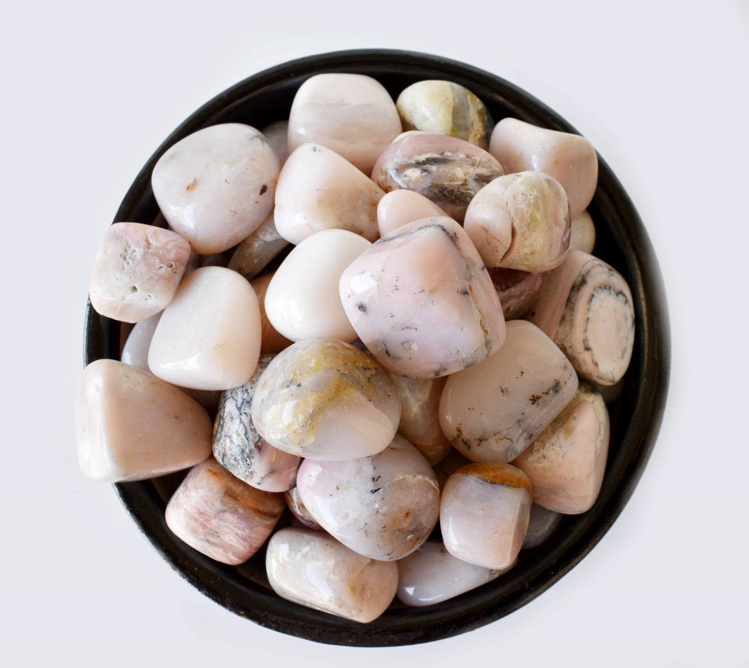 Pink Opal Tumbled Stones