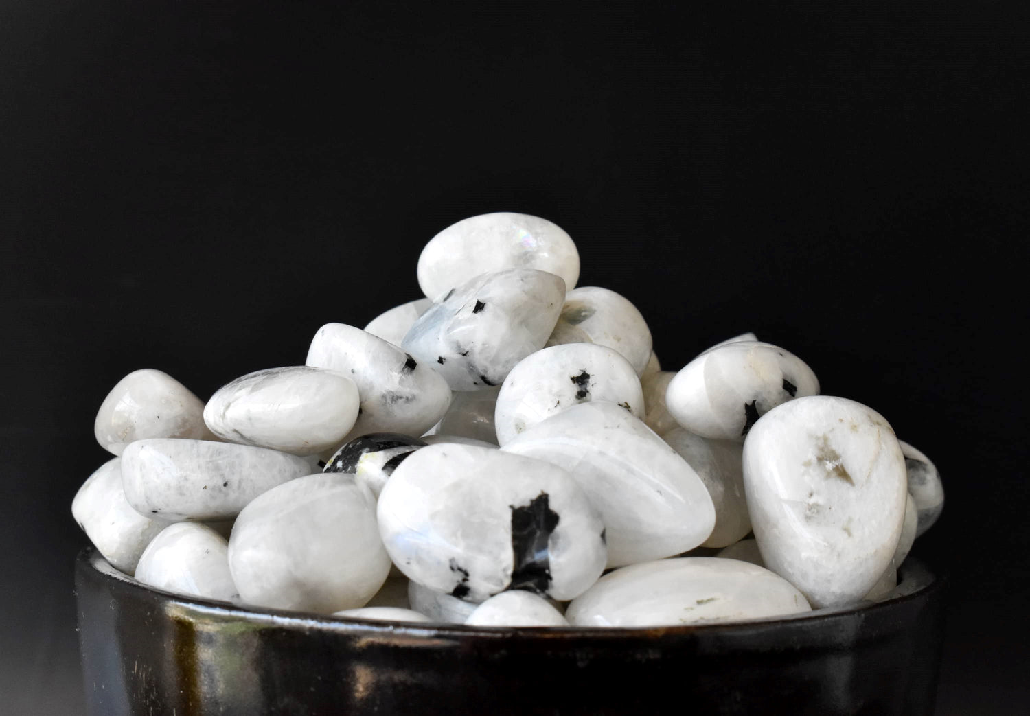 Rainbow Moonstone Tumbled Stones