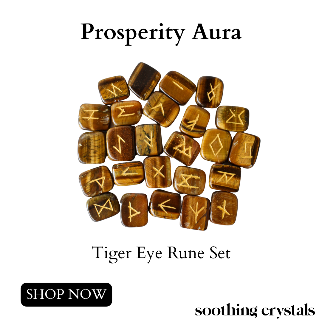 Tiger Eye Rune Set
