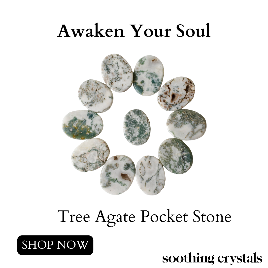Tree Agate Pocket Stones