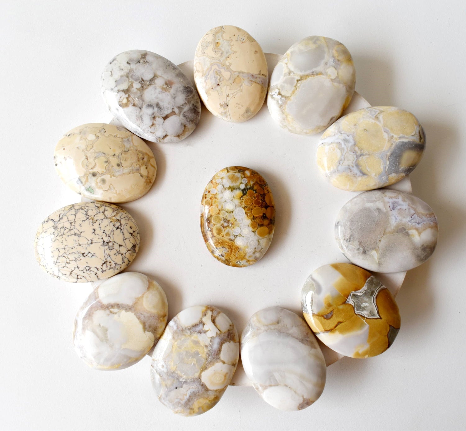 Conglomerate Worry Stone, Pocket Stones