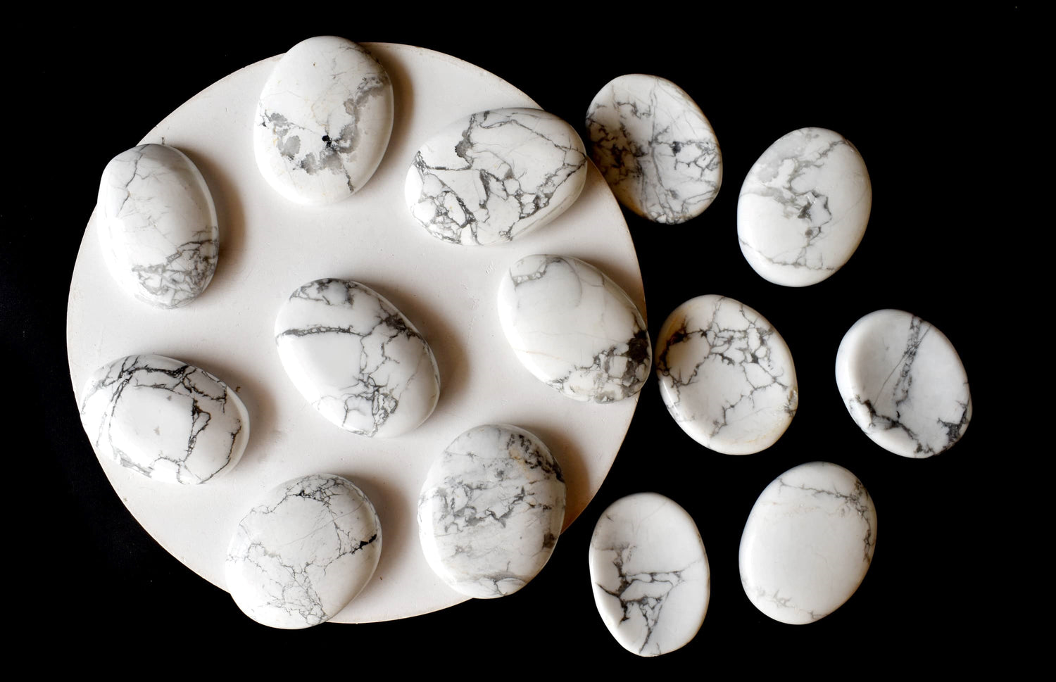Howlite Pocket Stones