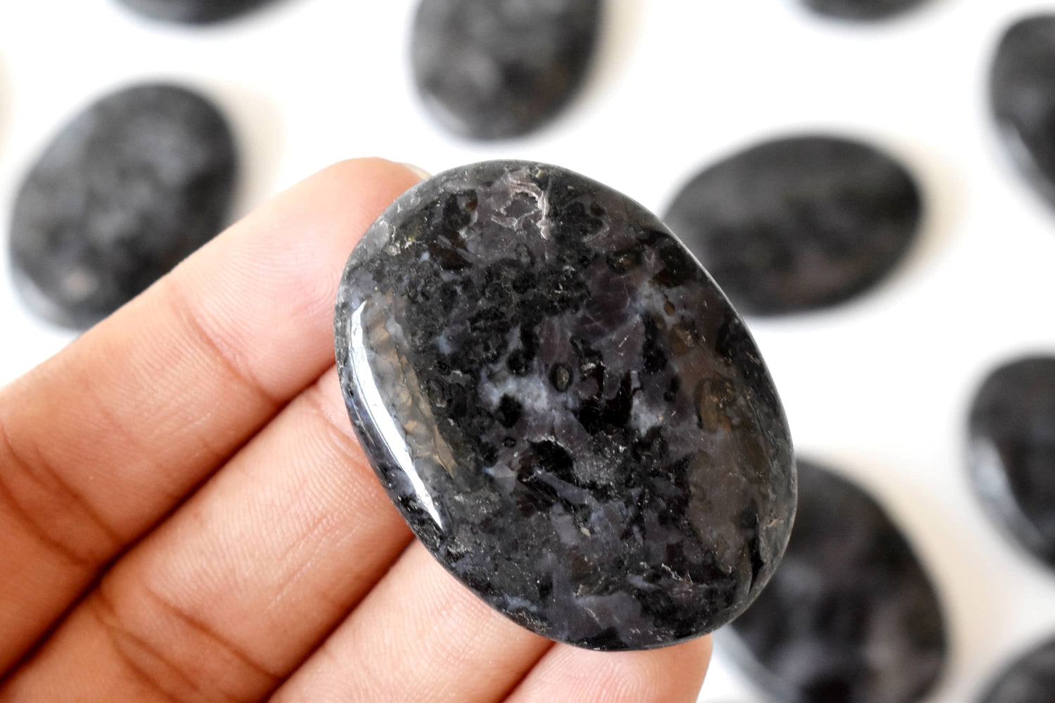 Larvikite Pocket Stones