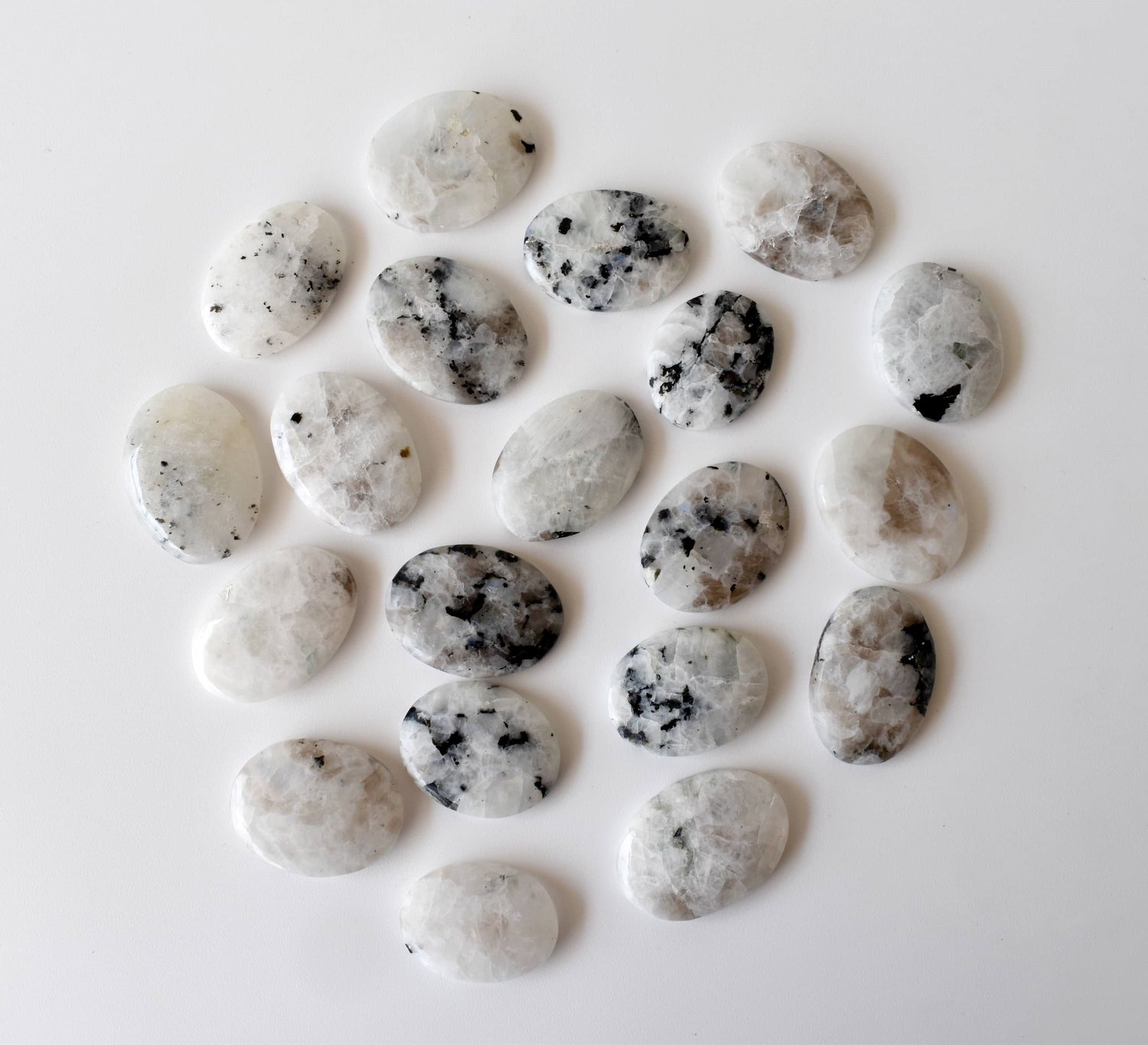 Rainbow Moonstone Pocket Stones