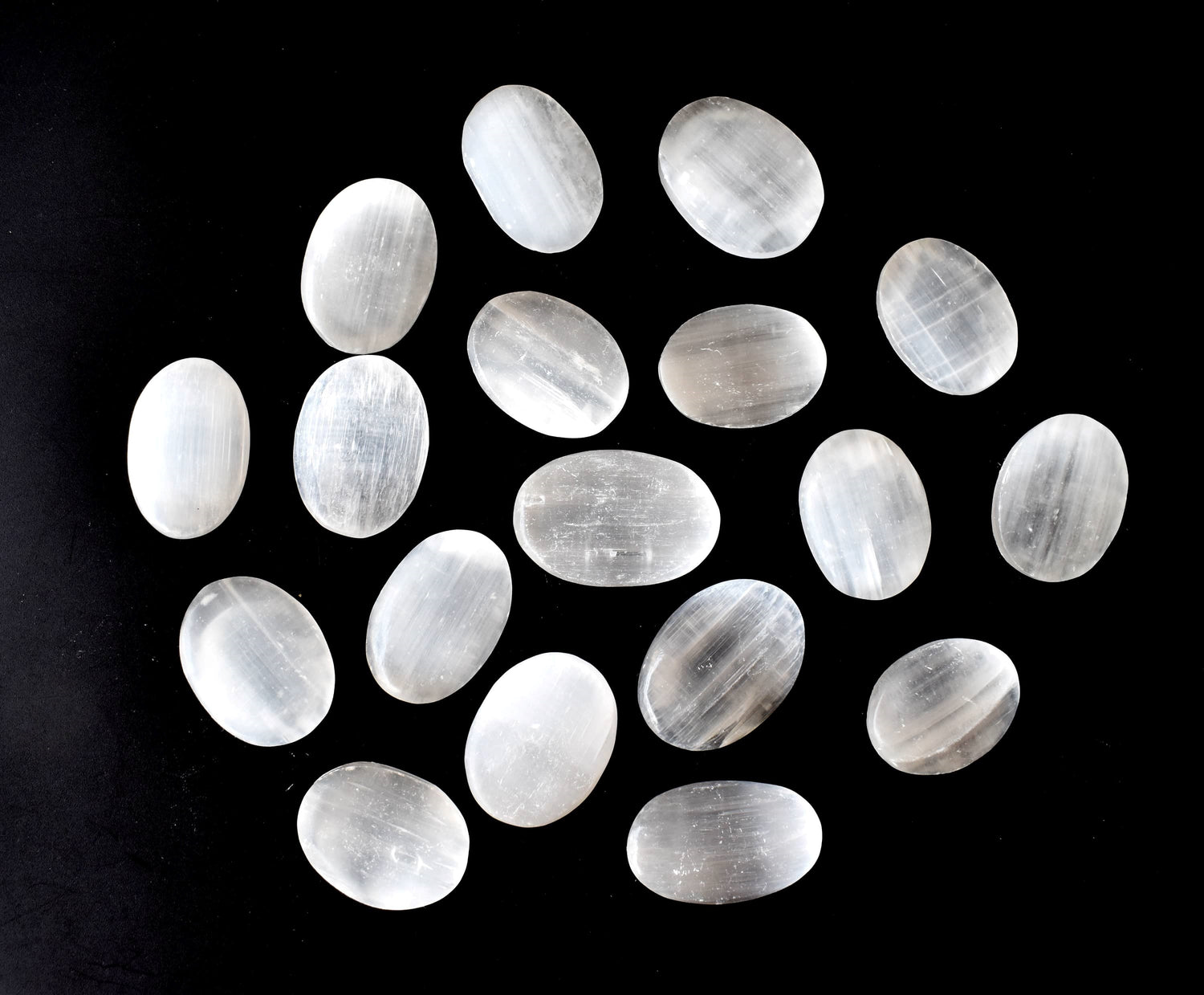 Selenite Pocket Stones