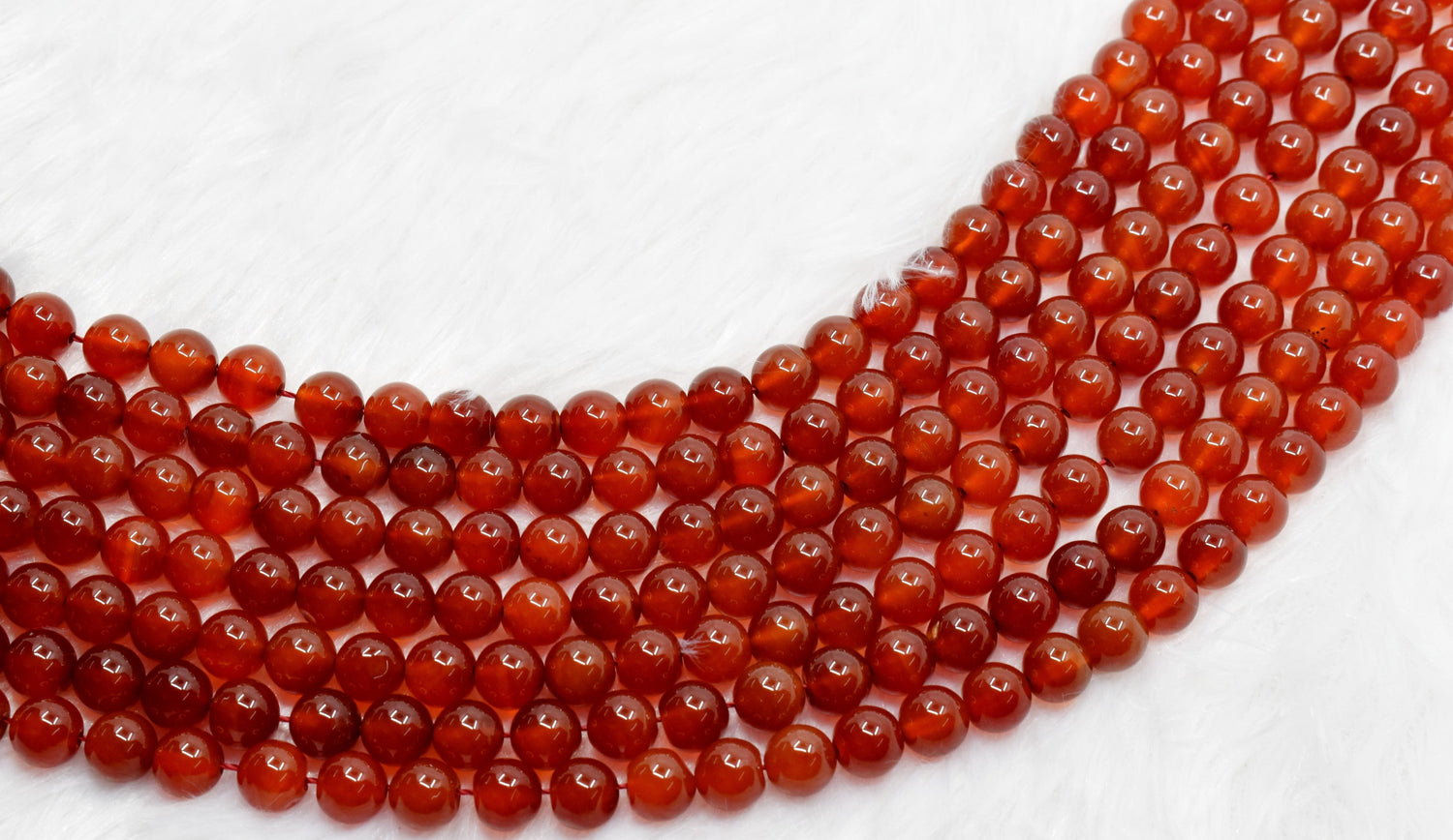 Red Onyx Round Beads